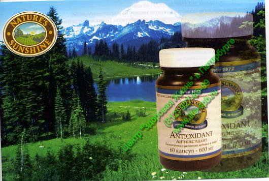 NSP     / Antioxidant Nature's Sunshine Products, lnc. - 60 .